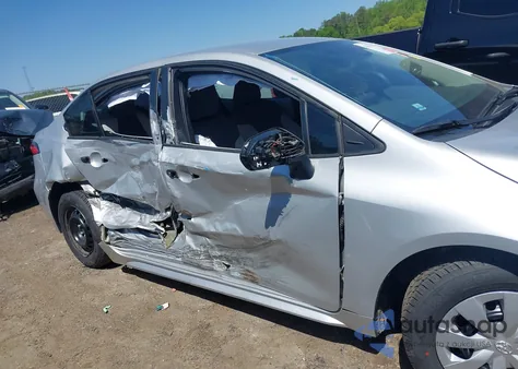 2021 Toyota Corolla L z USA, uszkodzony, nr VIN 5YFDPMAE4MP168184